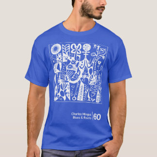 T-shirt Blues Roots Charles Mingus Style minimal Graphique