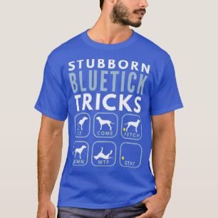 T-shirt Bluetick têtu Trucs à dos de chien - Chien Premium