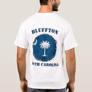T-shirt Bluffton Caroline du Sud Pays Bas Neutre Hommes et