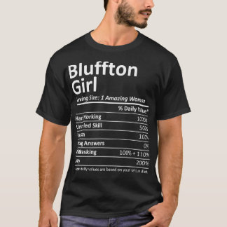 T-shirt BLUFFTON L SC SOUTH CAROLINA Funny City Home Racin