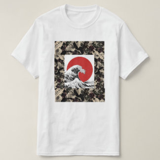 T-shirt blusa com simbolo japones