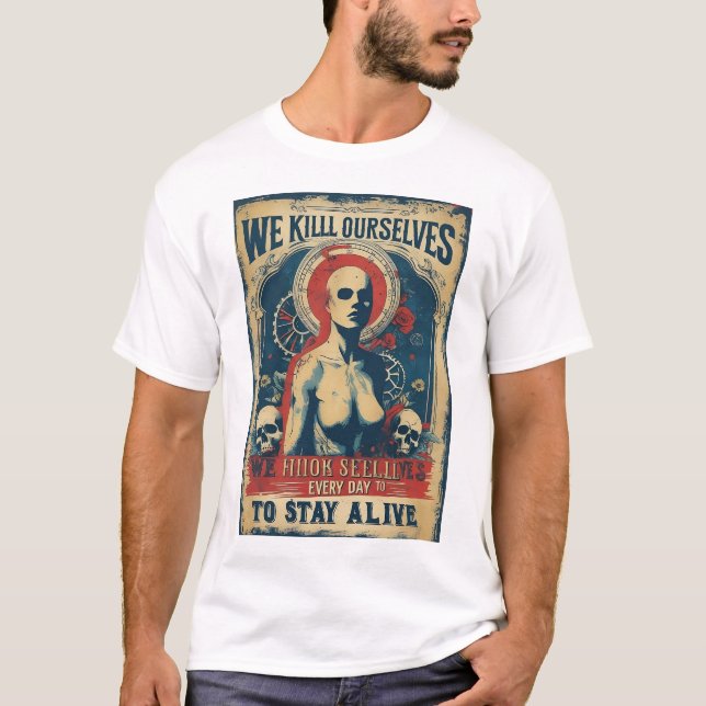 T-shirt blusa masculina autoral (Devant)