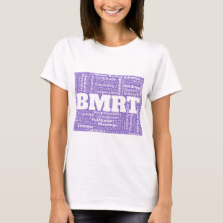 T-shirt BMRT violet Faisons passer le mot !