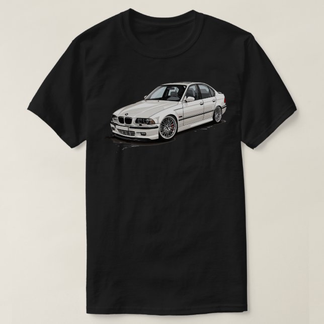 T-shirt BMW blanc 1 (Design devant)