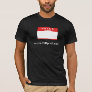 T-shirt BMW bonjour
