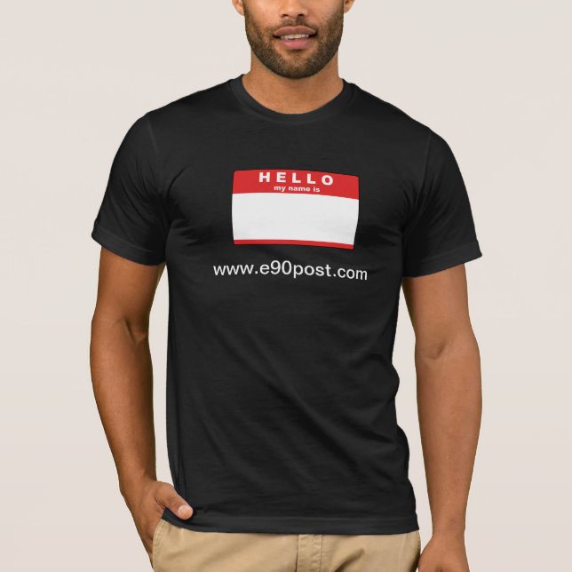 T-shirt BMW bonjour (Devant)