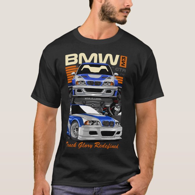 T-shirt Bmw RTM E46 (Devant)