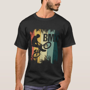 T-shirt Bmx Bicycle Stunt Cycliste Bicycliste Bmx