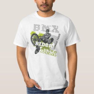T-shirt bmx de cavalier