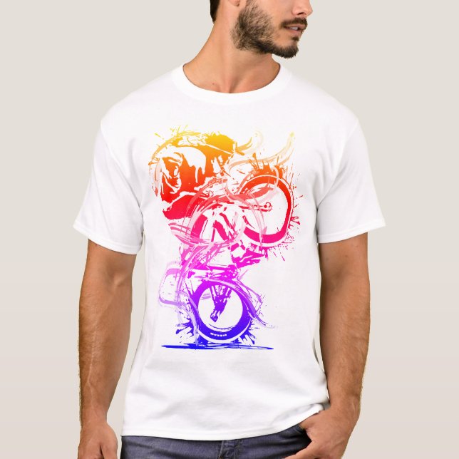 T-shirt Bmx Flatland (Devant)