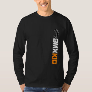 T-shirt Bmx Pour Les Enfants De Tous Les Âges En Vélo Dist