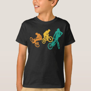 T-shirt BMX Retro - Rallye cyclisme sur piste cyclable