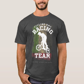 T-shirt BMX Vélo Émirats Arabes Unis Drapeau Vélo vélo