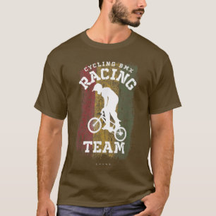 T-shirt BMX Vélo Ghana Drapeau Vélo vélo Course BMX