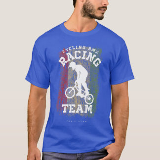 T-shirt BMX Vélo Tadjikistan Drapeau Vélo Vélo Course BMX