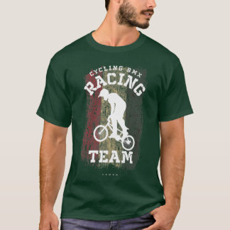 T-shirt BMX Vélo Yemen Drapeau Vélo vélo Course BMX