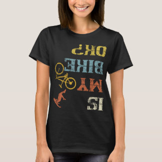 T-shirt BMX VTT Dirt Course Retro Biker Est Mon Bi