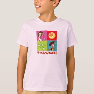 T-shirt Bo et Woody Disney