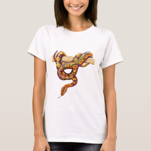 T-shirt Boa brésilien d'arc-en-ciel