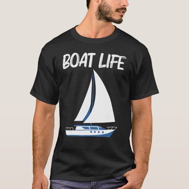 T-shirt Boat For Men Women Sailing Trip Travel  1 (Devant)