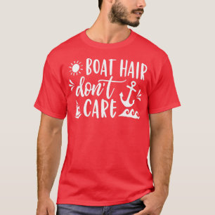 T-shirt Boat Hair Ne S'Occupe Pas Bateau Croisière Eté Hom