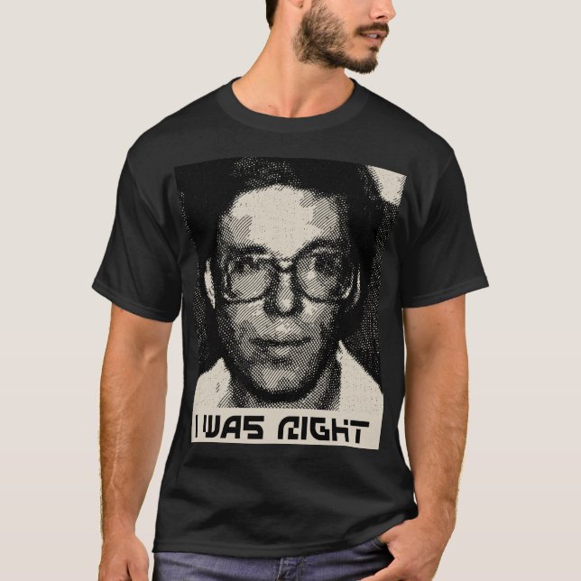 T-shirt Bob Lazar J'avais raison (Devant)