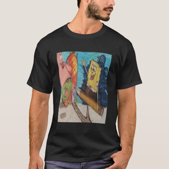 T-shirt bob l'éponge (Devant)