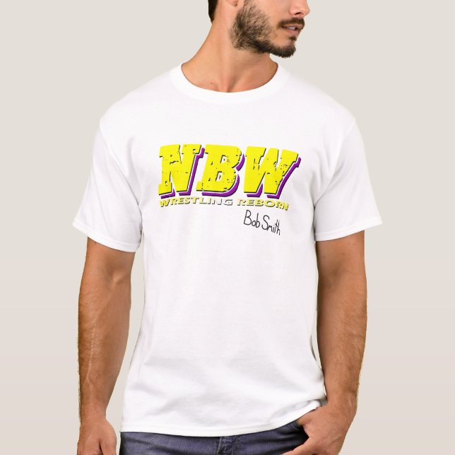 T-shirt Bob Smith Signé NBW Shirt (Devant)
