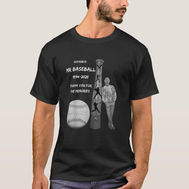 T-shirt Bob Uecker - M. Baseball Front Row Legend (Devant)