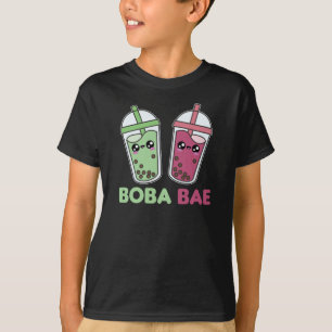 T-shirt Boba Bae - Bubble Tea Kawaii Boba Tea Love