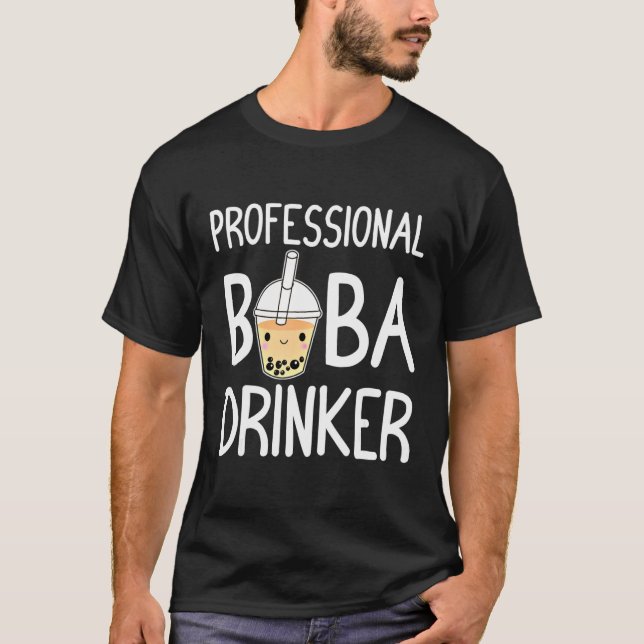 T-shirt Boba Drinker (Devant)
