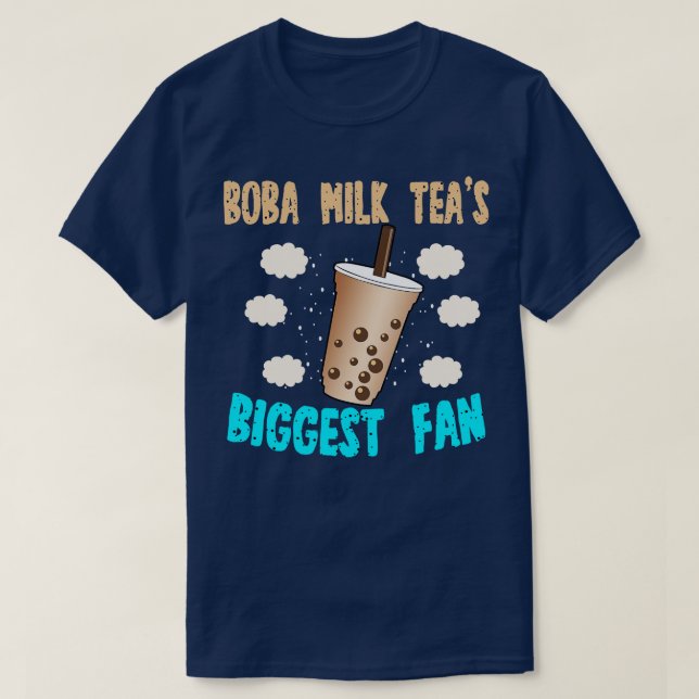 T-shirt Boba Milk Tea Plus Gros Van (Design devant)