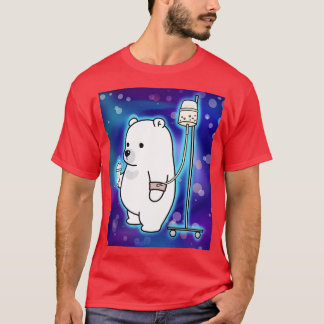 T-shirt Boba Ours dans l'espace
