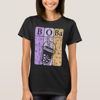 T-shirt Boba Tea Periodic Table Elements Bubble Tea Nerd