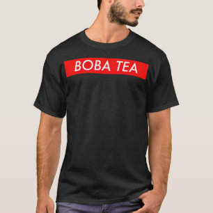 T-shirt Boba Tea Red Bo Funny Boba Tea Bubble Tea gallop f