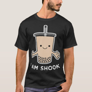 T-shirt Boba Tea Shake Herbal Milk Shaken Bubble Boire Pun