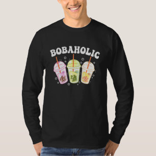 T-shirt Boba Thé pour bulle de thé Boba Holic