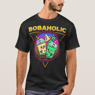 T-shirt Bobaholic Funny Bubble s Femmes Boba amitié ar