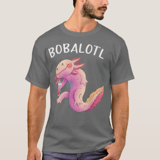 T-shirt Bobalotl Aolotl Cute aolotl Lotl Funny Boba Tea L