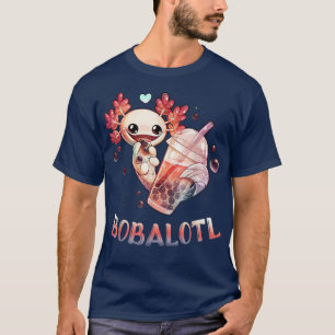 T-shirt Bobalotl Axolotl Boba Kawaii Anime Japonais Cadeau