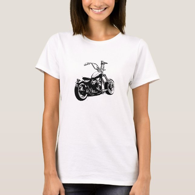 T-SHIRT BOBBER DE HARLEY (Devant)