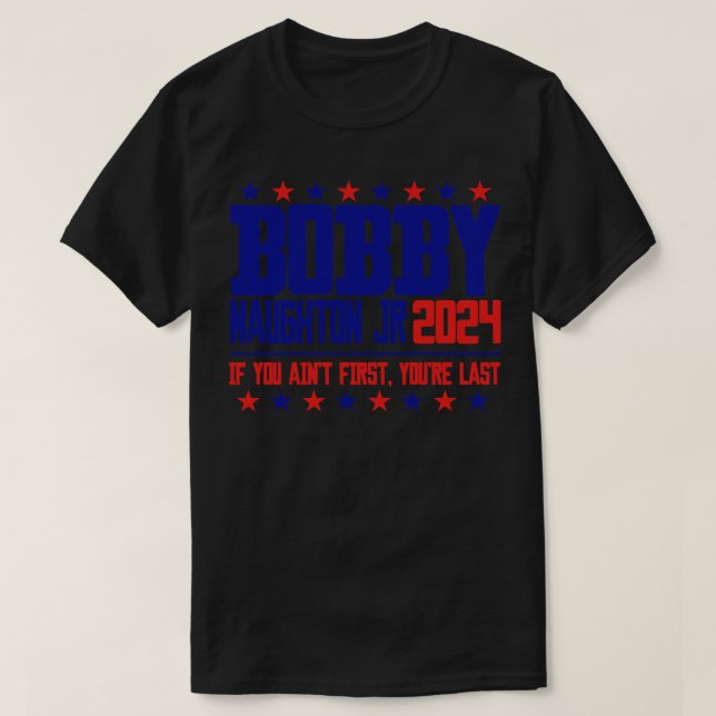 T-shirt Bobby Naughton Jr 2024 (Design devant)