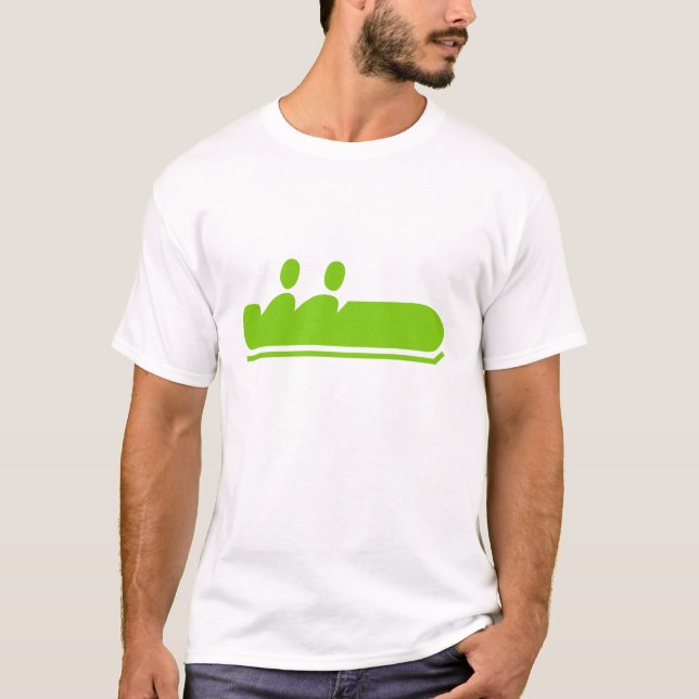T-shirt Bobsédé - Matian Green (Devant)