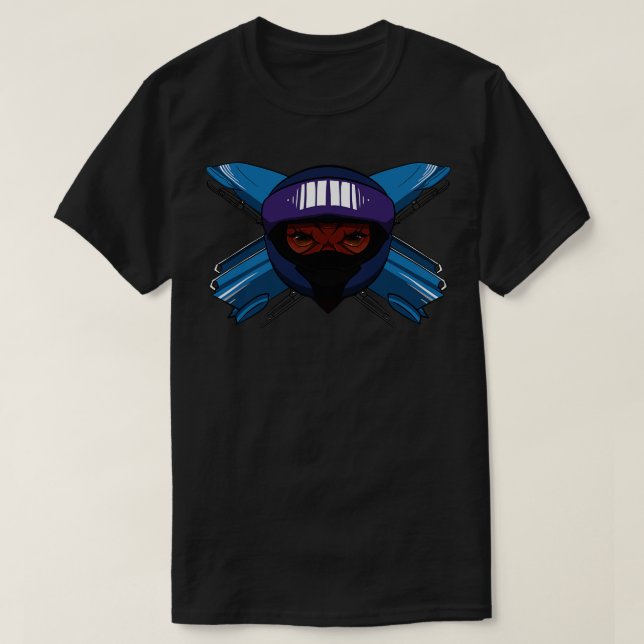 T-shirt Bobsledding Devil (Design devant)
