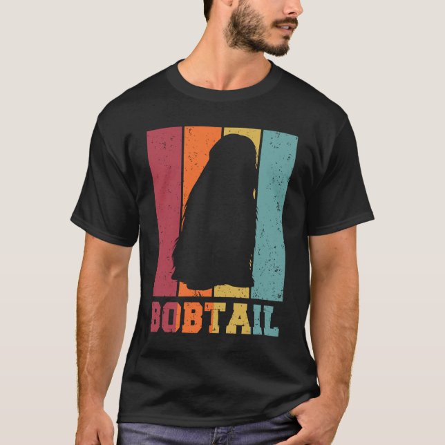 T-shirt Bobtail Vintage  2 (Devant)