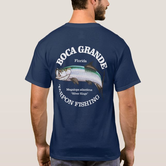 T-shirt Boca Grande Tarpon Pêche (Dos)