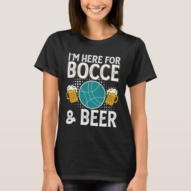 T-shirt Bocce Ball Bocce Player  13 (Devant)