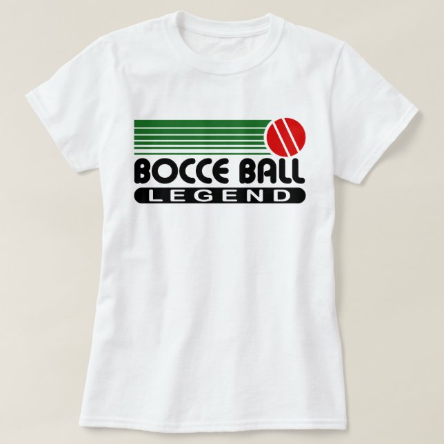 T-shirt Bocce Ball Legend (Design devant)