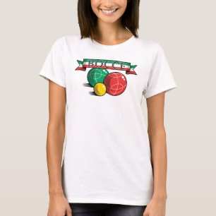 T-shirt Bocce dans la bannière