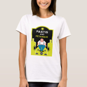 T-shirt Bocce de pétanque française